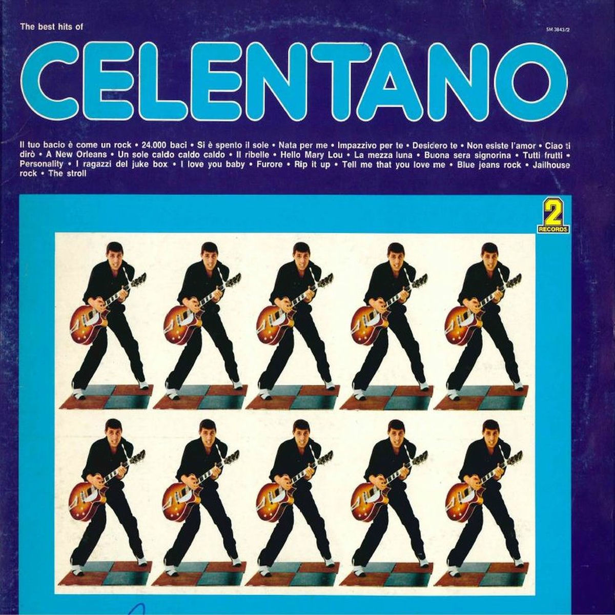 Album cover of The Best Hits of Adriano Celentano