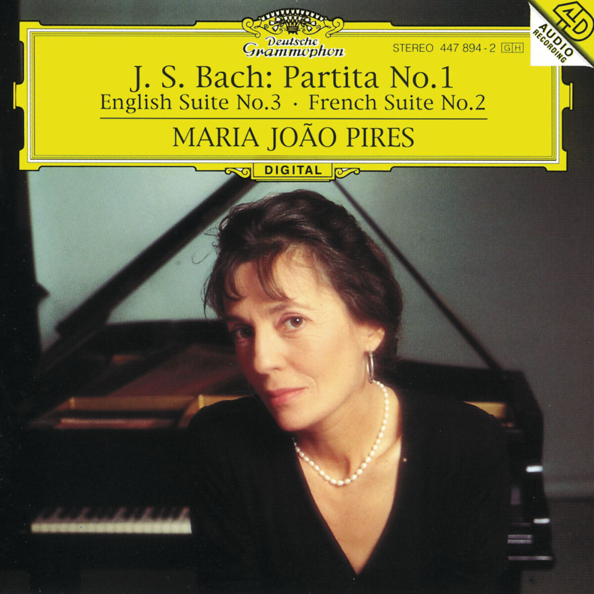 Album cover of Bach, J.S.: Partita No. 1; English Suite No. 3; French Suite No. 2