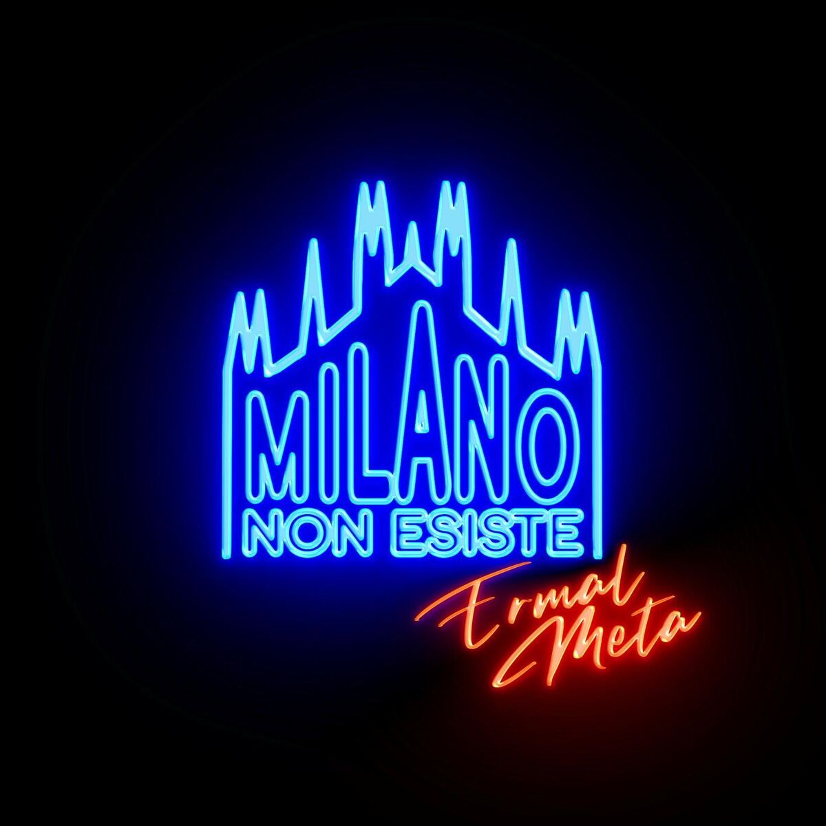 Album cover of Milano non esiste