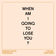 When Am I Gonna Lose You (Overcoats Version) by Local Natives album cover