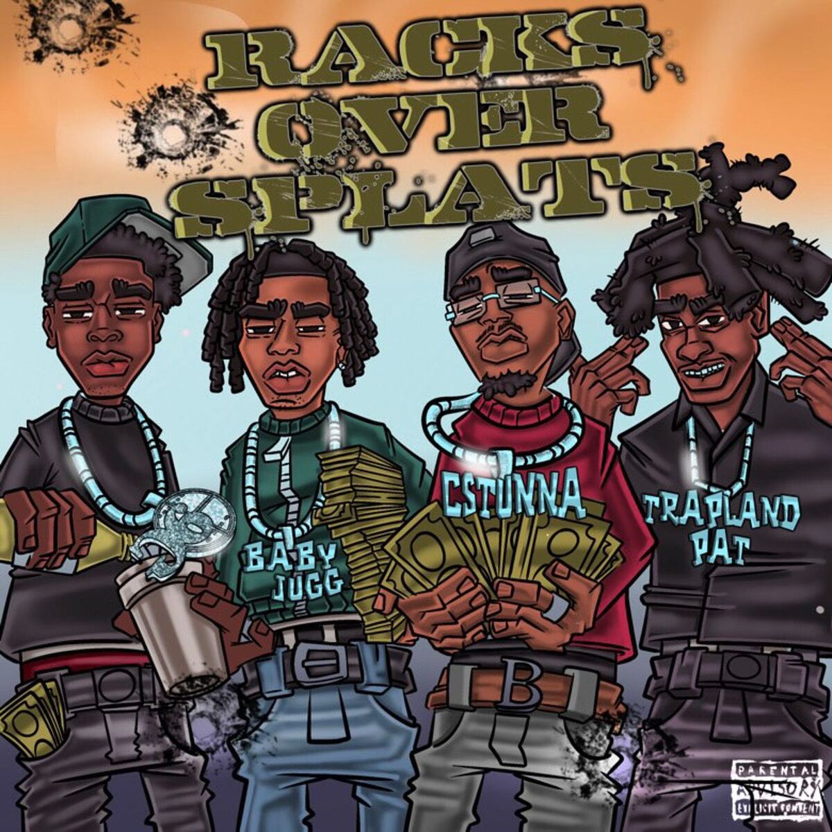 Album cover of Racks over Splats
