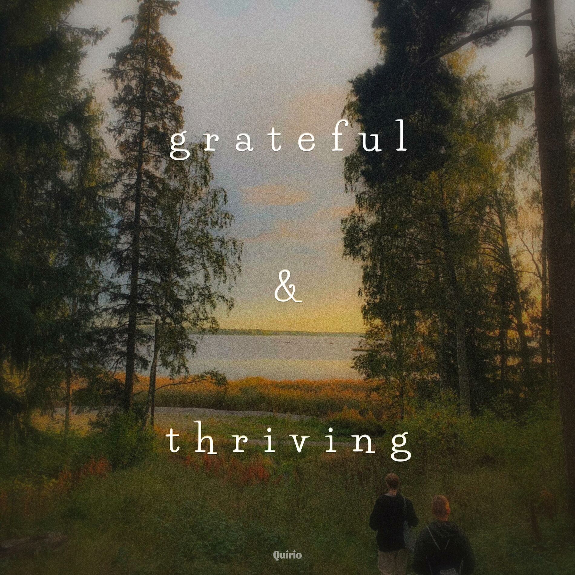 Album cover of grateful & thriving (feat. filip)