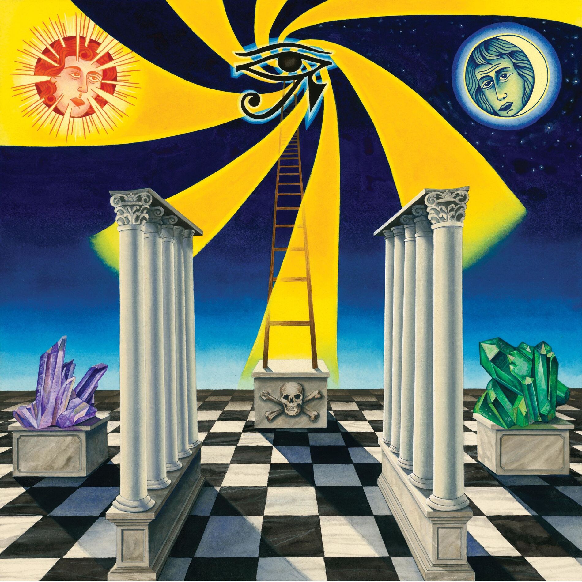 Album cover of Wicca Phase Springs Eternal / Pillars Of Ivory Split