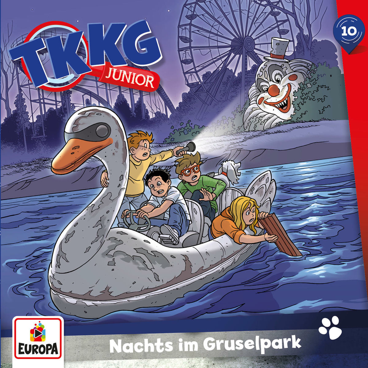 Album cover of 010 - Nachts im Gruselpark