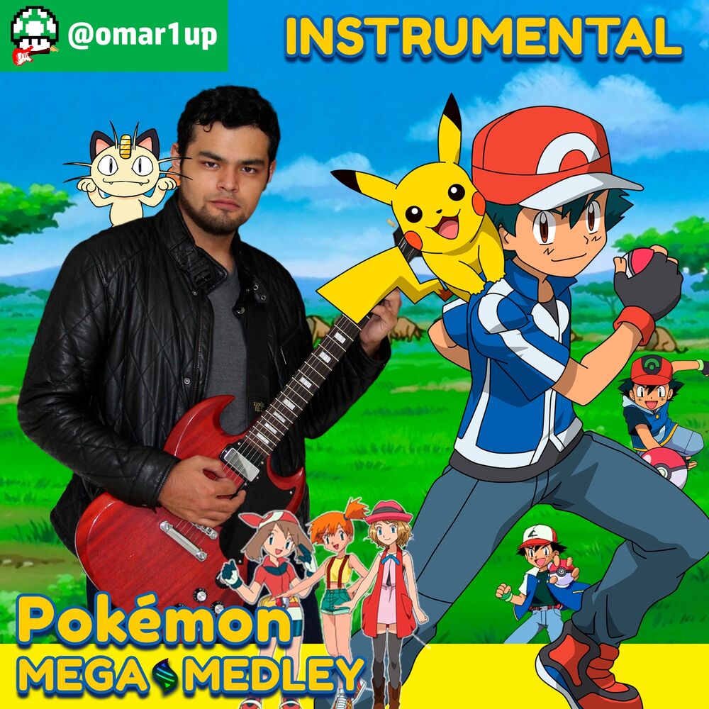 Picture of Pokémon Mega Medley: Gotta Catch'em All / Pokémon Johto / Pokémon World / Unbeatable / Born to Be a Winner / Believe in Me / I Wan