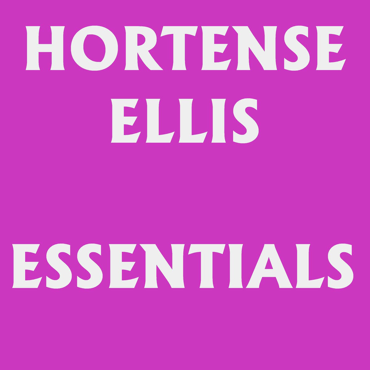 Album cover of Hortense Ellis Essentials