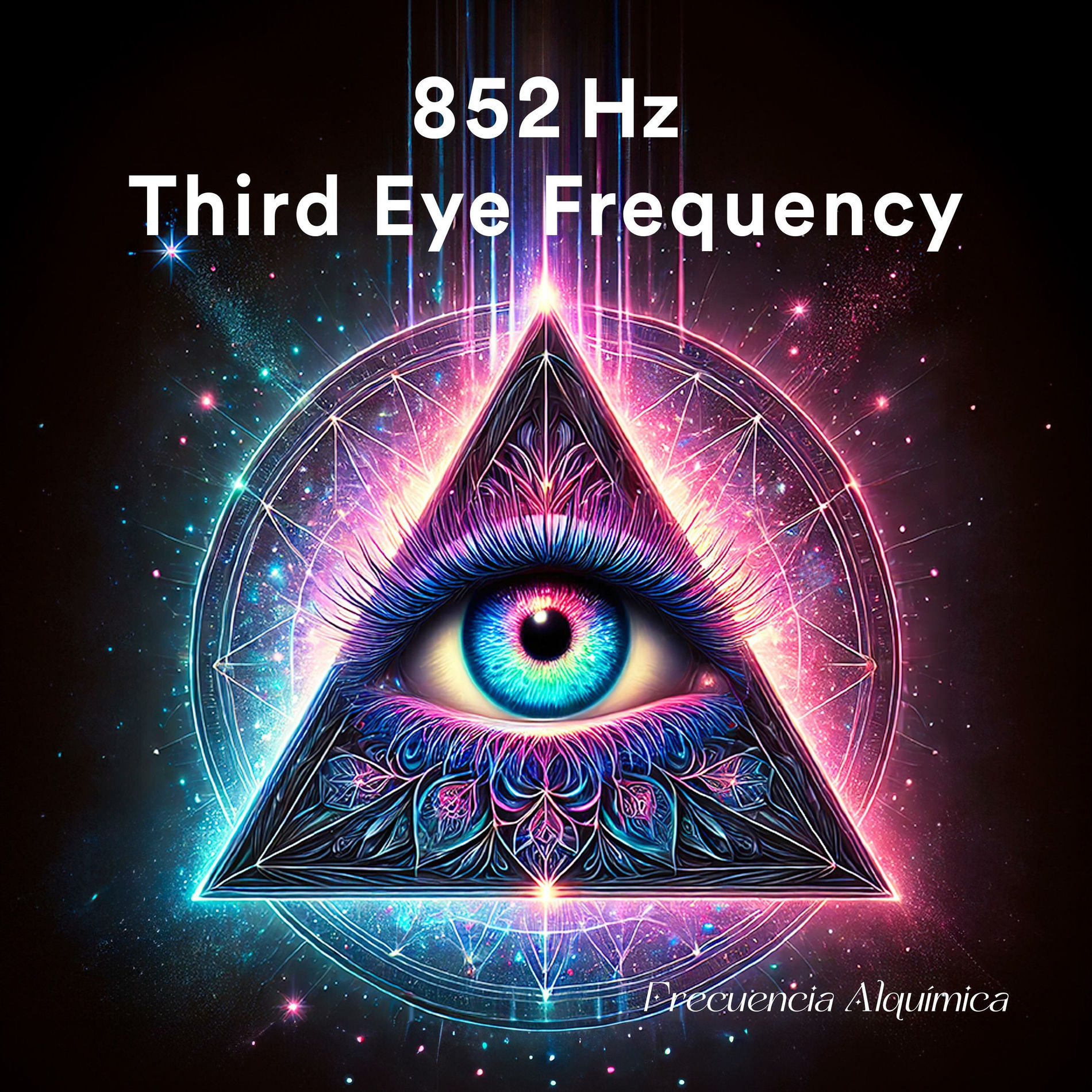 Album cover of 852 Hz Third Eye Frequency