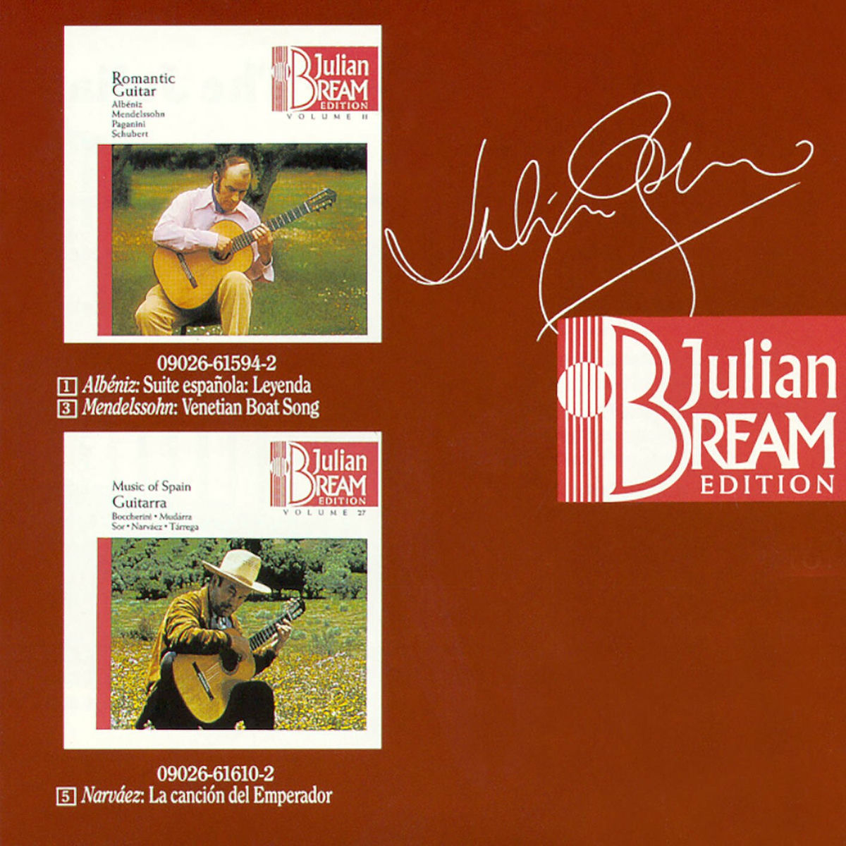 Album cover of Highlights from the Julian Bream Edition The Ultimate Guitar Collection