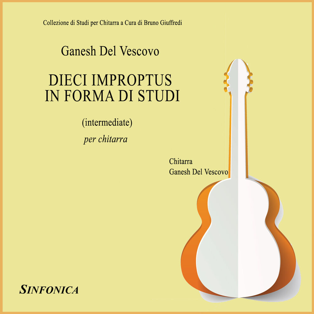 Picture of Del Vescovo: Dieci Impromptus in Forma di Studi per Chitarra