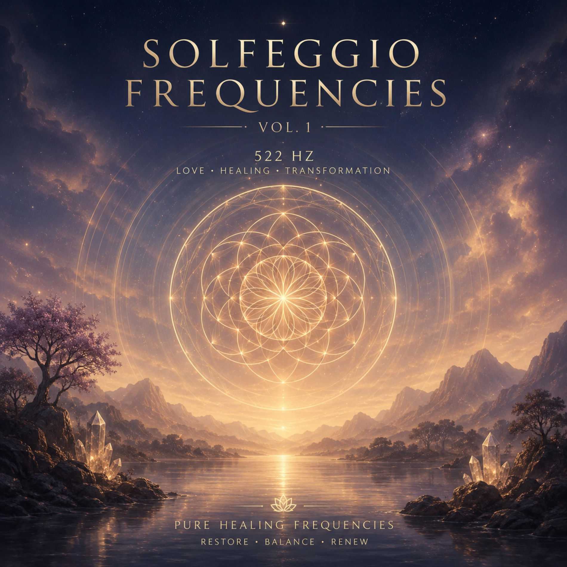 Album cover of Solfeggio Frequencies, Vol. 1