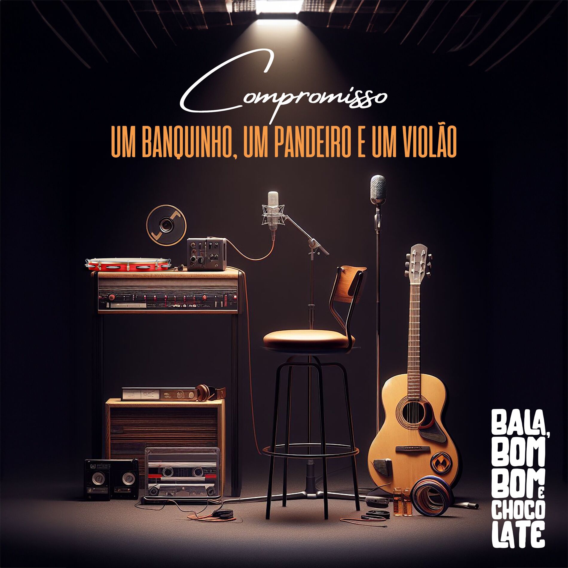 Album cover of Compromisso: Um Banquinho, um Pandeiro e um Violão