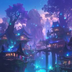 Cover of The Night Elben Kingdom