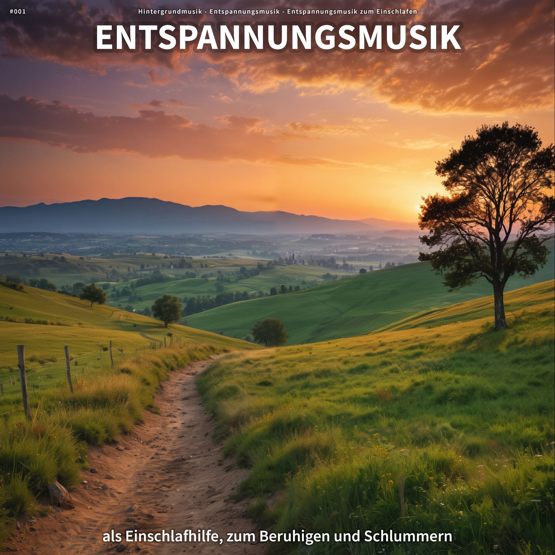 Album cover of #001 Entspannungsmusik als Einschlafhilfe, zum Beruhigen und Schlummern