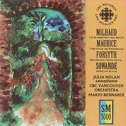 Cover of Sowande: African Suite / Milhaud: Globetrotter Suite