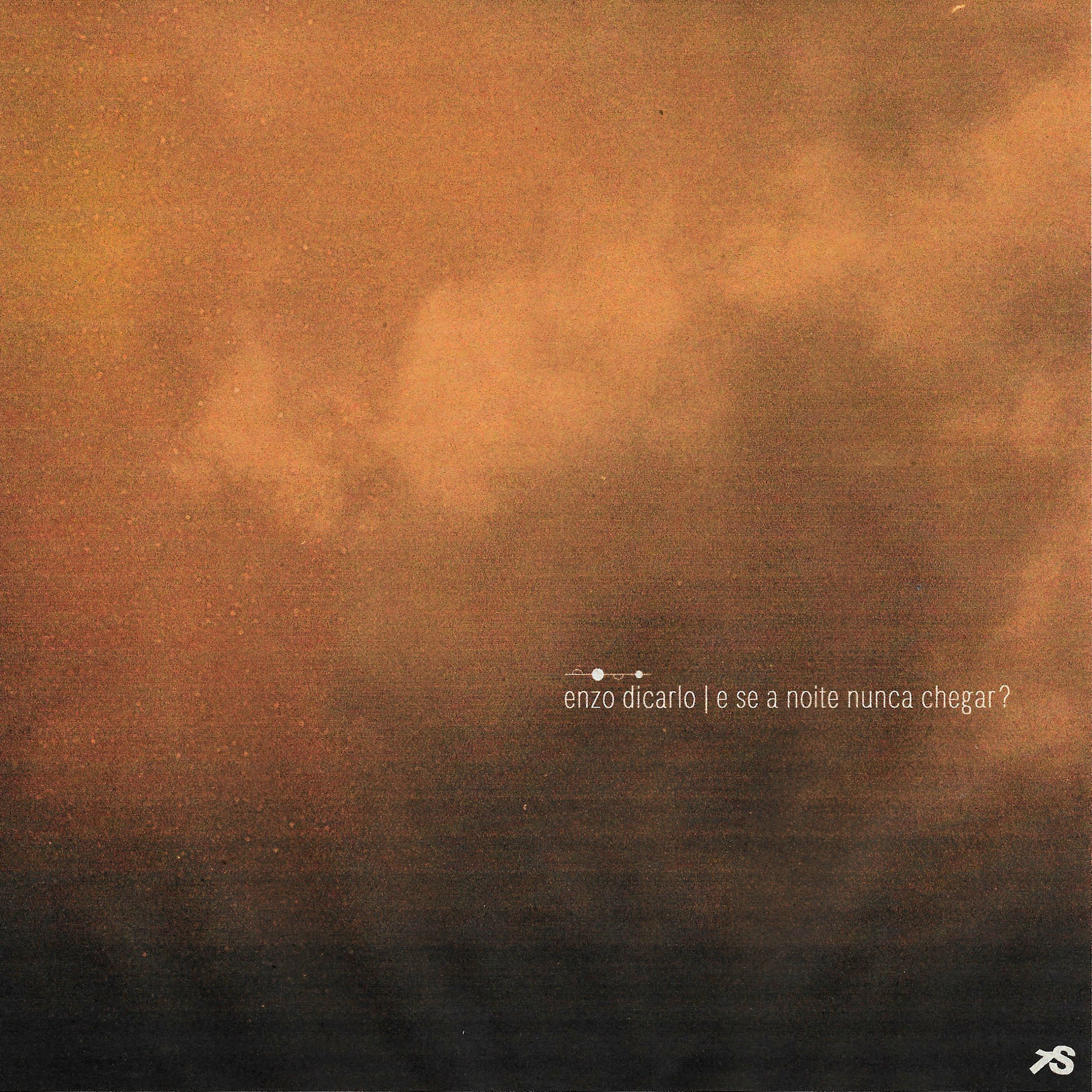 Album cover of e se a noite nunca chegar?