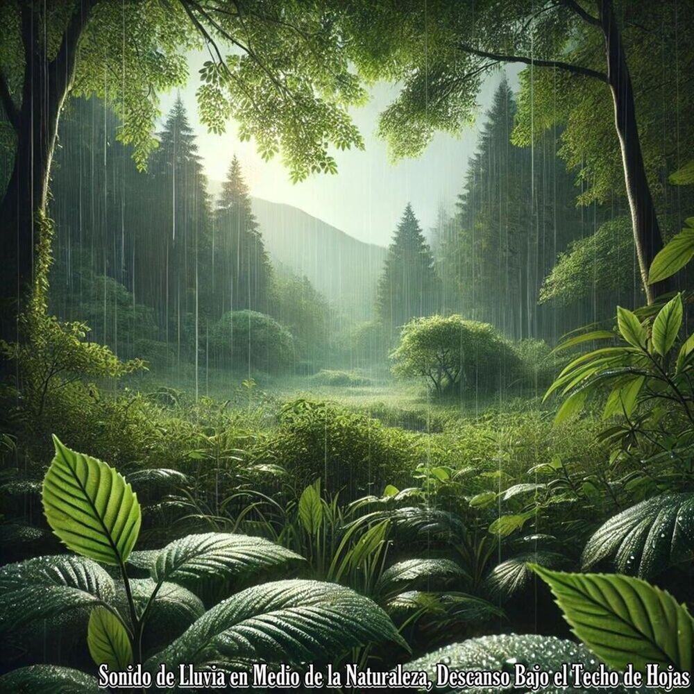 Picture of Sonido de Lluvia en Medio de la Naturaleza, Descanso Bajo el Techo de Hojas