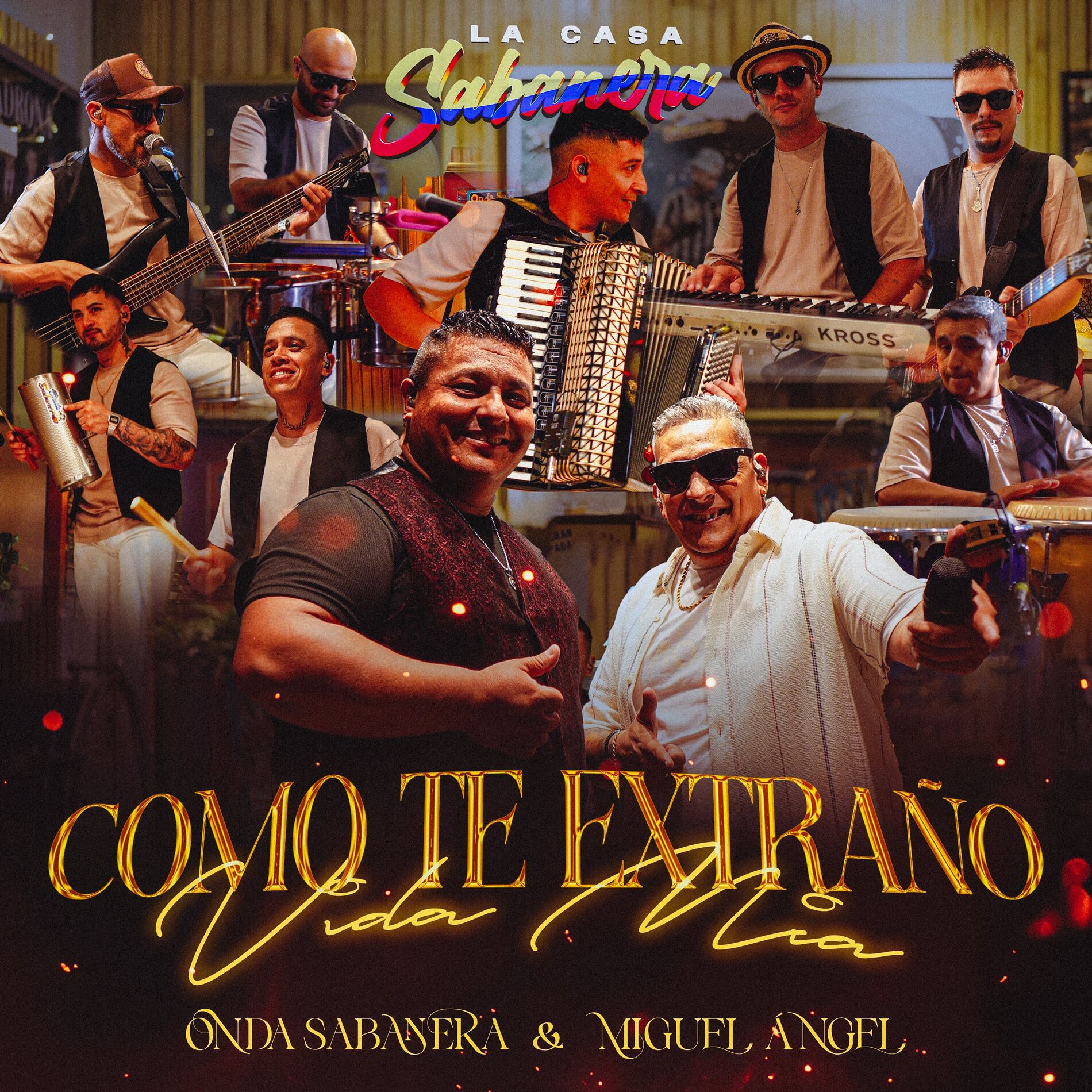 Album cover of Como Te Extraño Vida Mia (En Vivo en la Casa Sabanera)