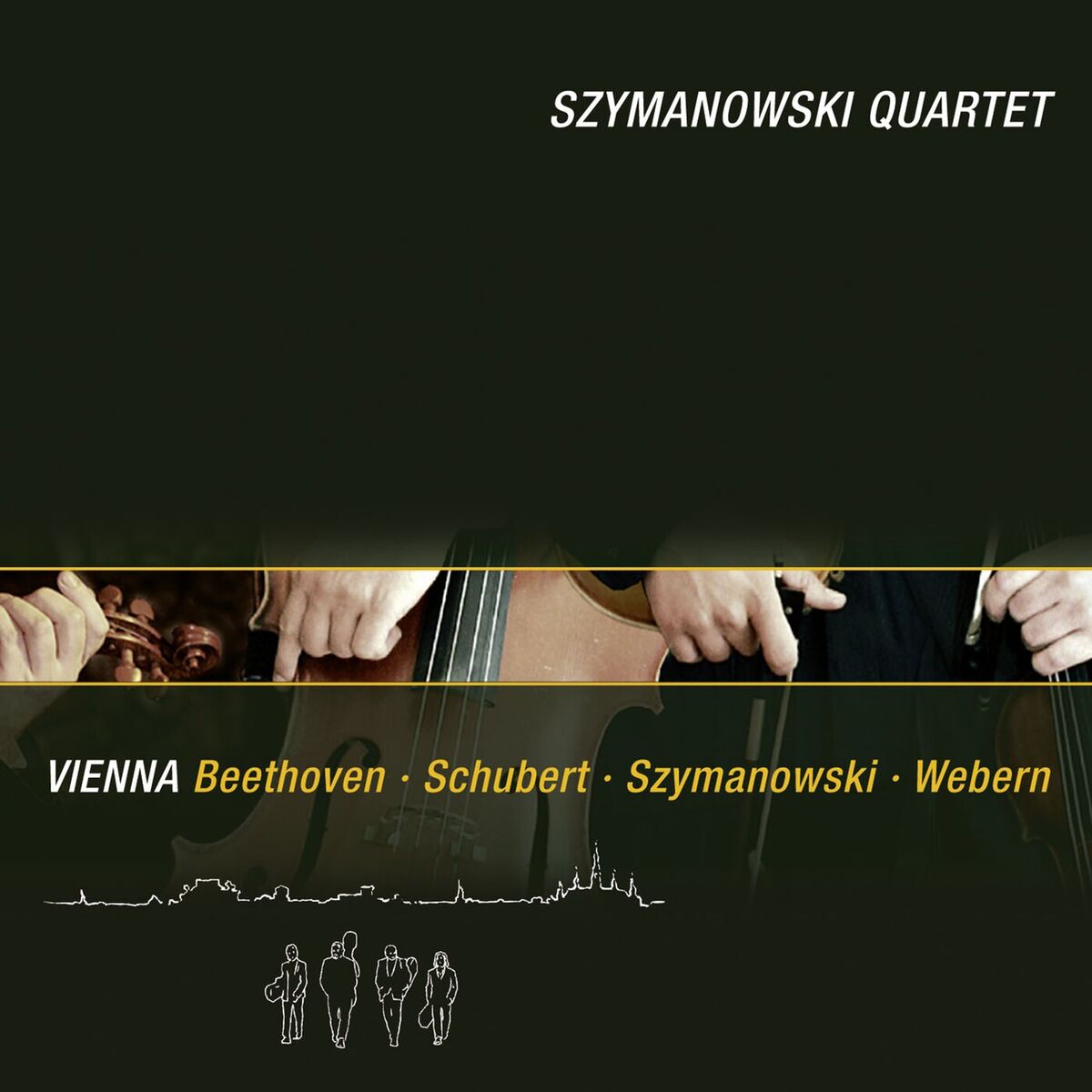 Album cover of Beethoven, Schubert, Webern & Szymanowski: Vienna