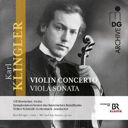 Cover of Klingler: Violin Concerto