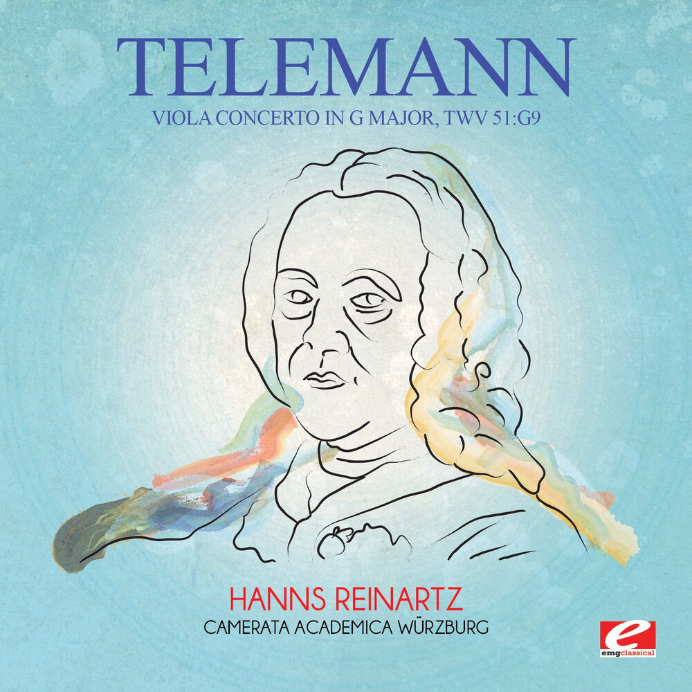 Picture of Telemann: Viola Concerto in G Major, TWV 51:G9 (Digitally Remastered)