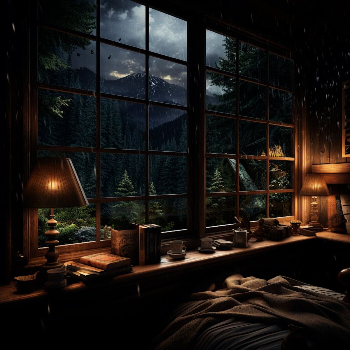 Album cover of Traumreisenmusik während einer Regennacht