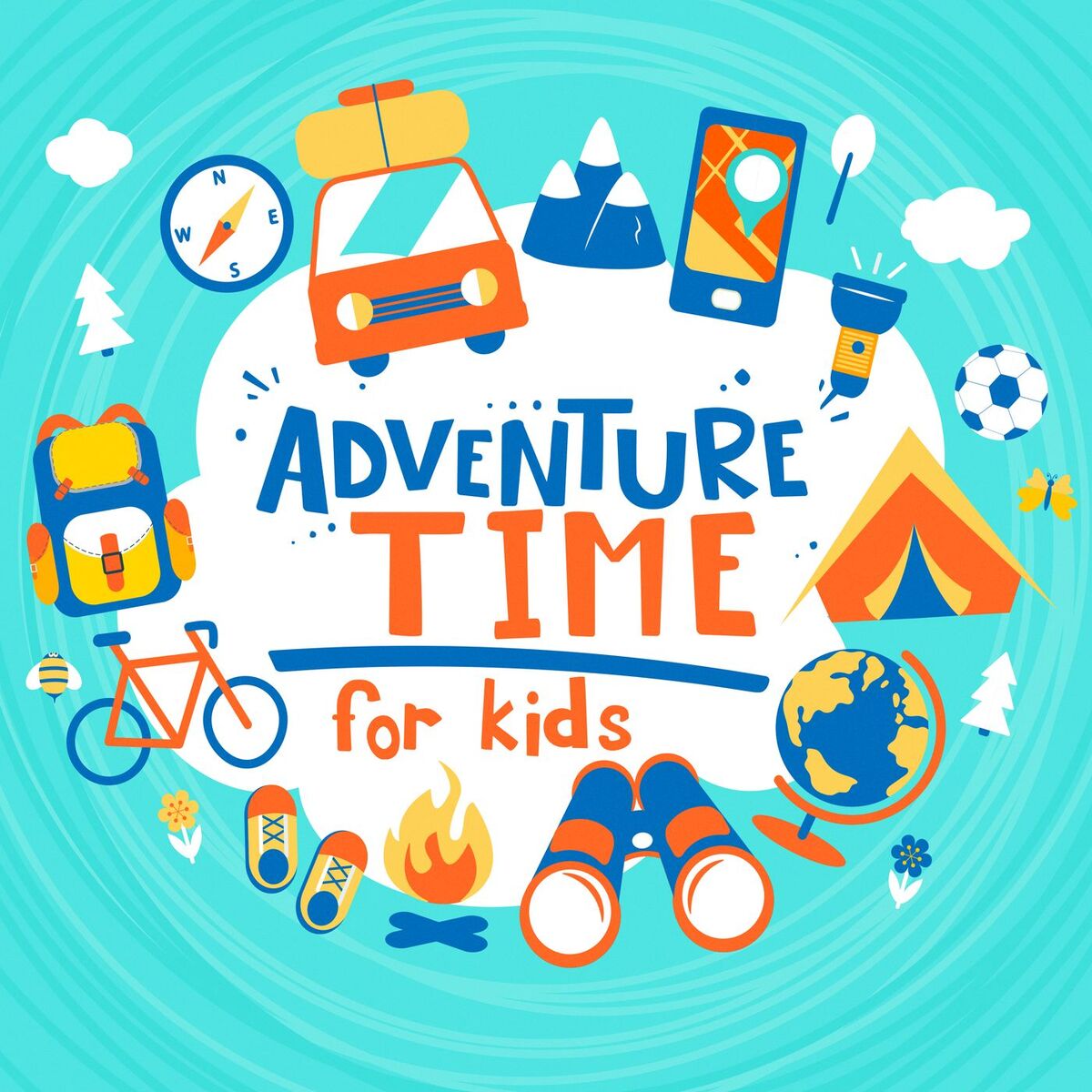 Album cover of Adventure Time For Kids