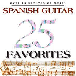 Cover of 25 Spanish Guitar Favorites