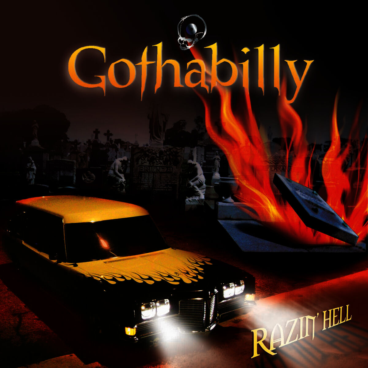 Album cover of Gothabilly Razin' Hell