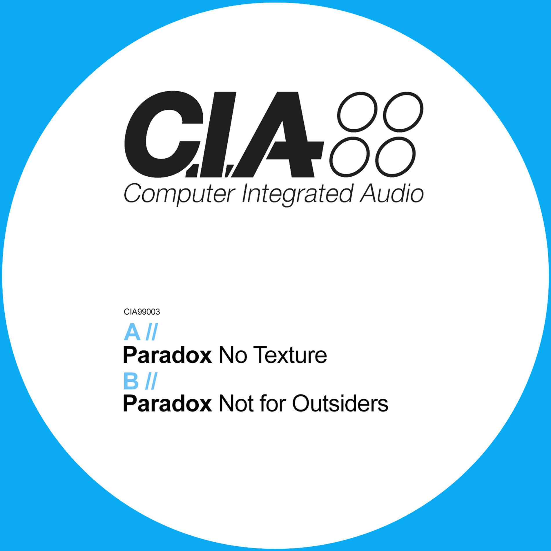 Album cover of No Texture / Not for Outsiders