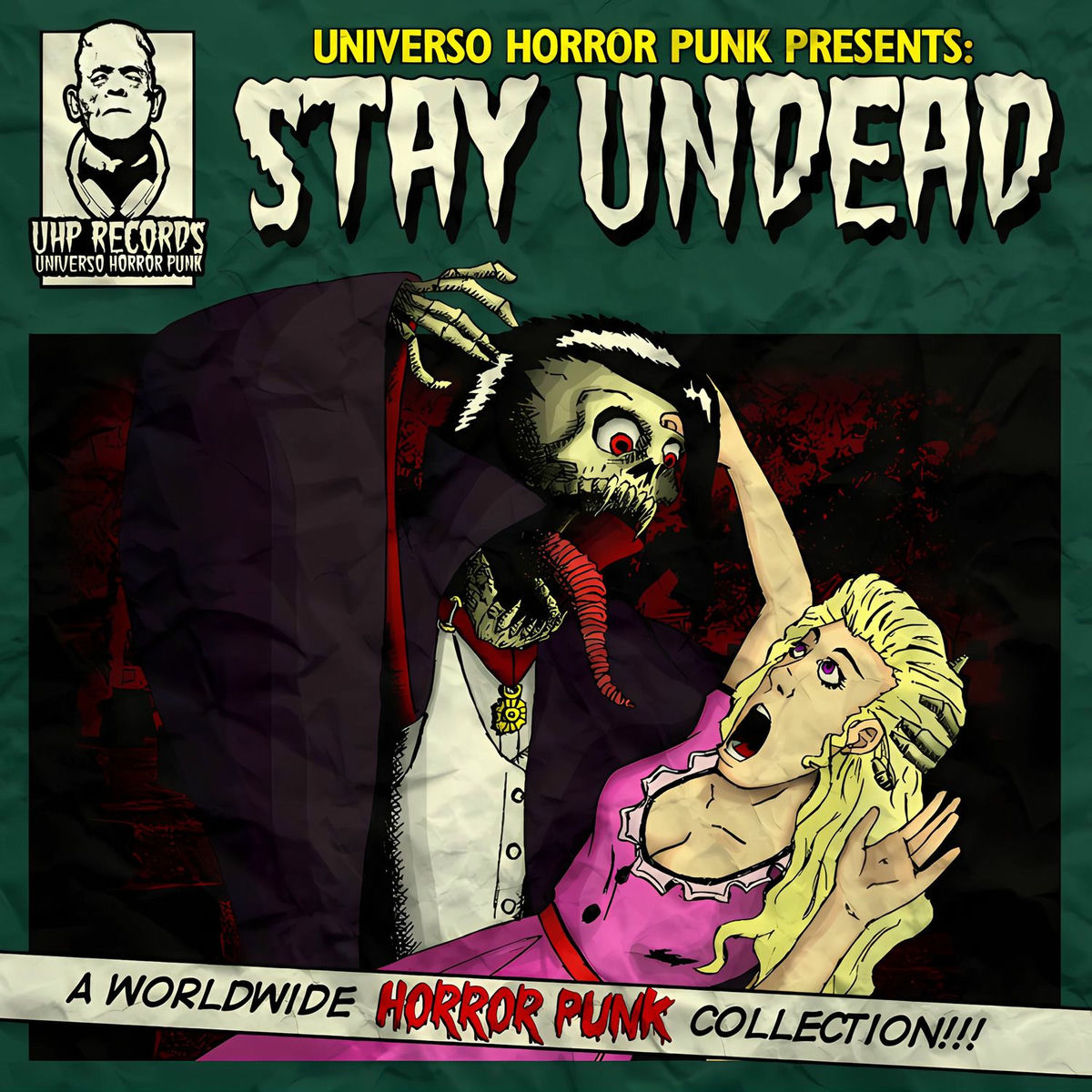 Album cover of Stay Undead - A Worldwide Horrorpunk Collection
