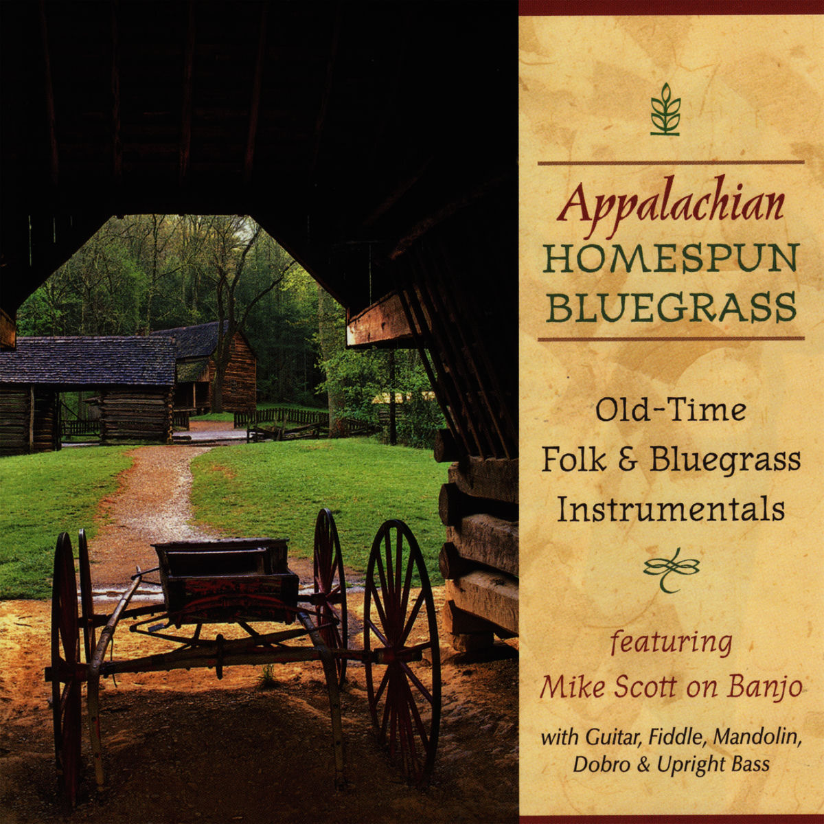 Album cover of Appalachian Homespun Bluegrass