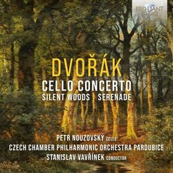 Cover of Dvořák: Cello Concerto, Silent Woods, Serenade