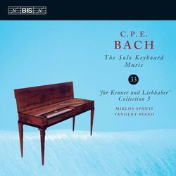 Cover of C.P.E. Bach: The Solo Keyboard Music, Vol. 33