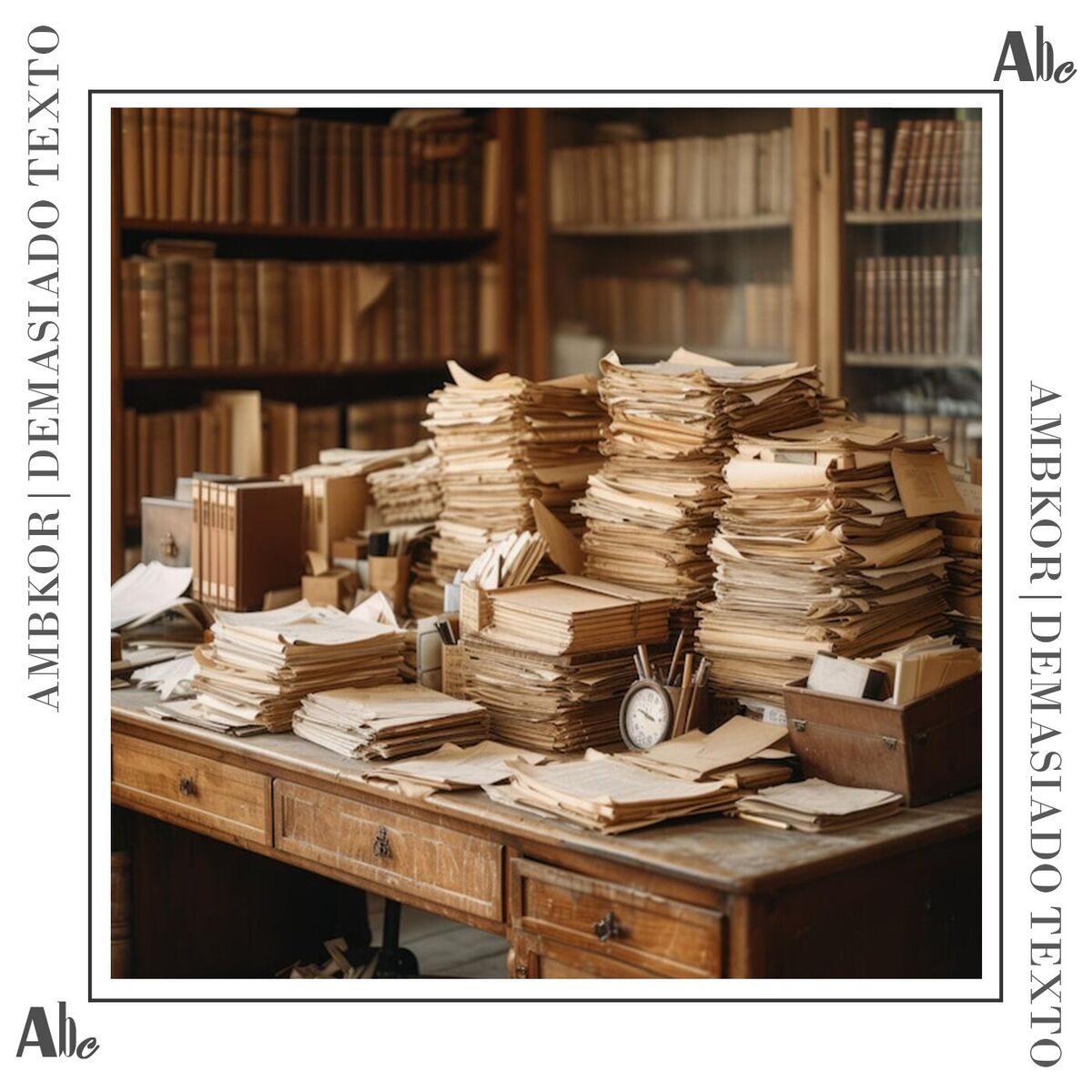 Album cover of DEMASIADO TEXTO
