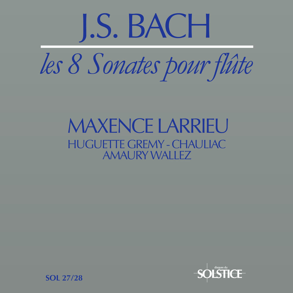 Picture of Bach: The 8 Flute Sonatas