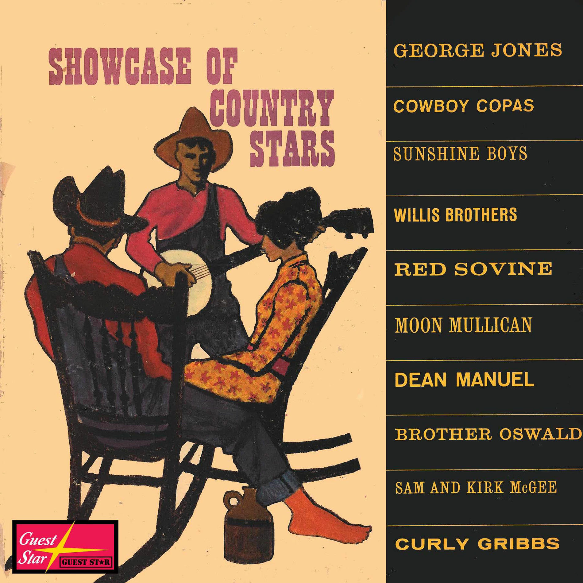 Album cover of Showcase Of Country Stars