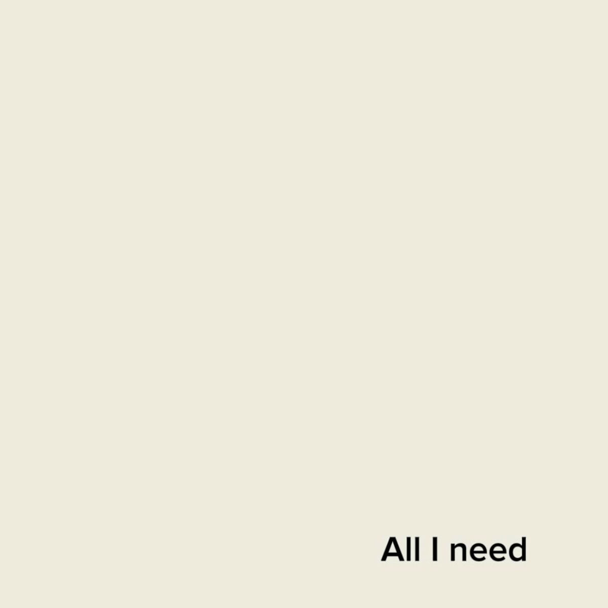 Album cover of All I need