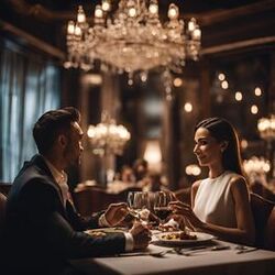 Cover of Elegant Restaurant Background Music Relaxing Jazz & Ambient Dining Music