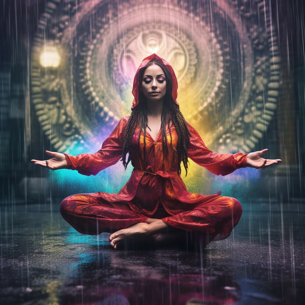 Picture of Flowing Rain Yoga: Rainy Asanas Refrain