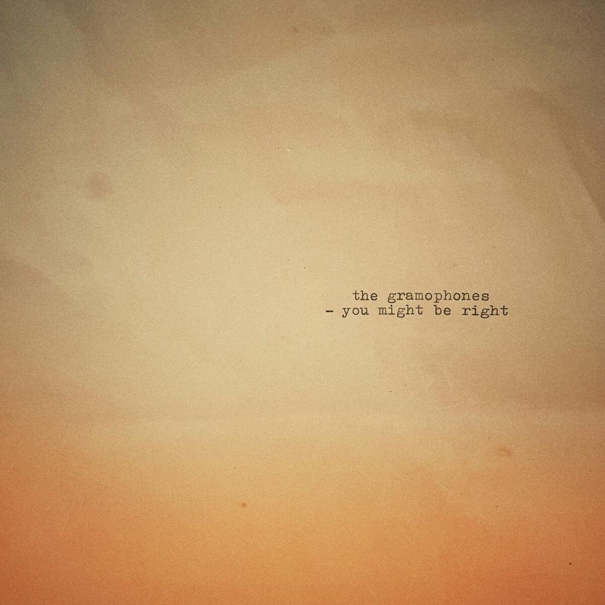 Album cover of You Might Be Right