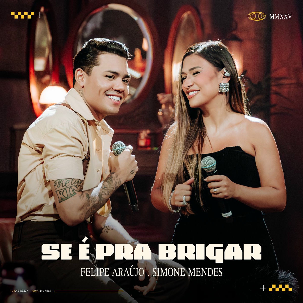 Album cover of Se É Pra Brigar (Ao Vivo)