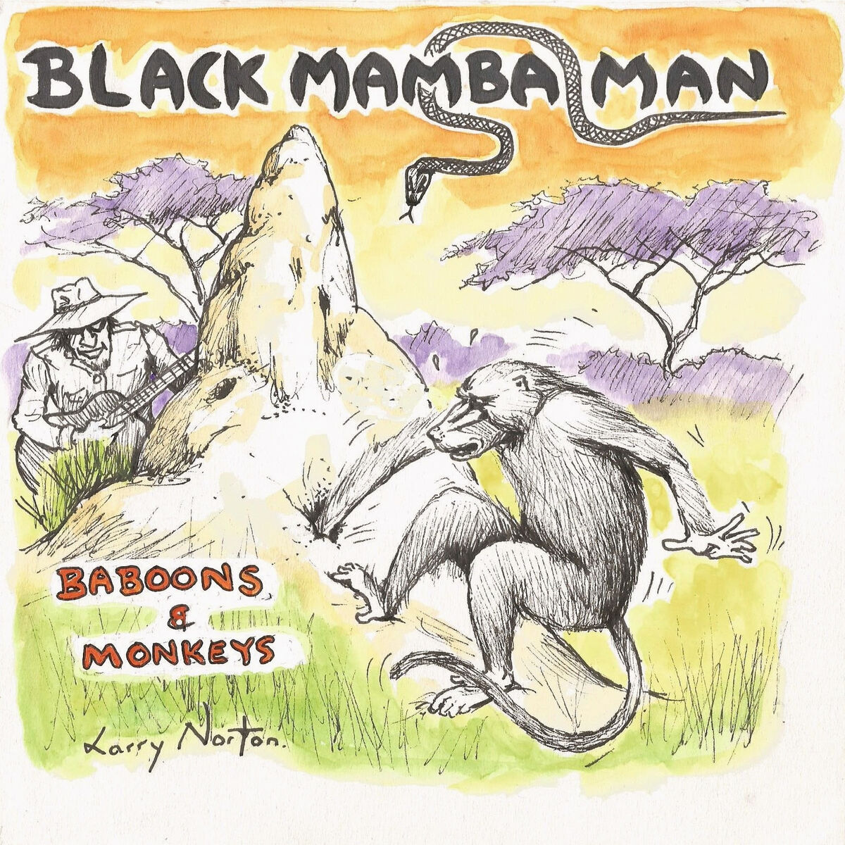 Album cover of Baboons and Monkeys