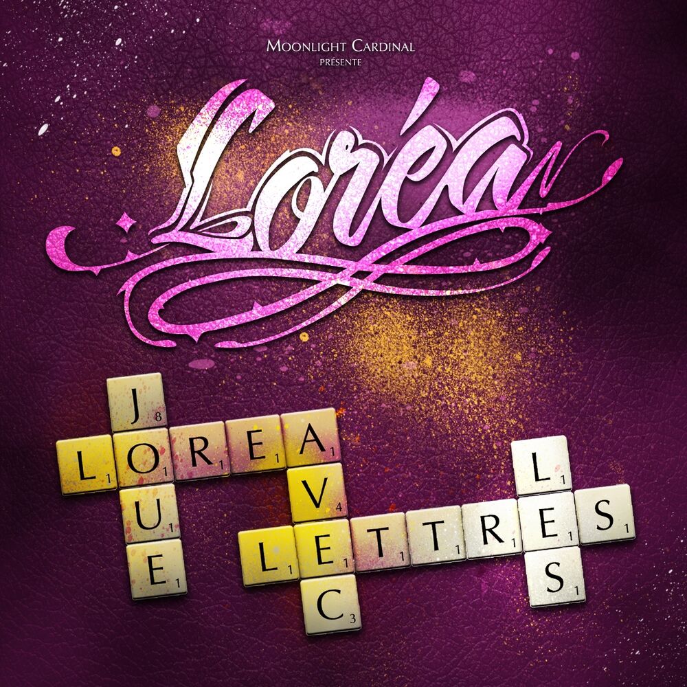 Picture of Loréa joue avec les lettres