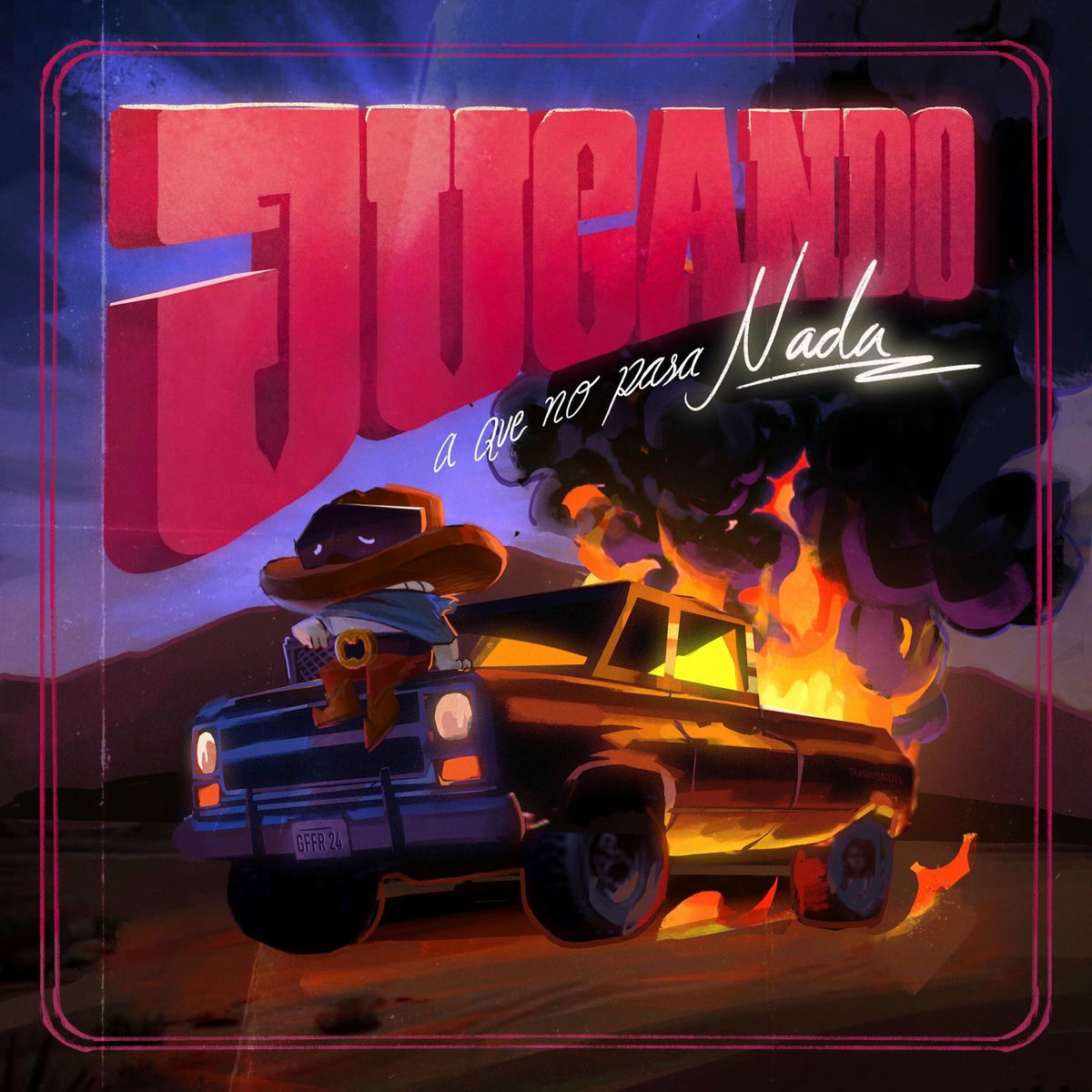 Album cover of JUGANDO A QUE NO PASA NADA