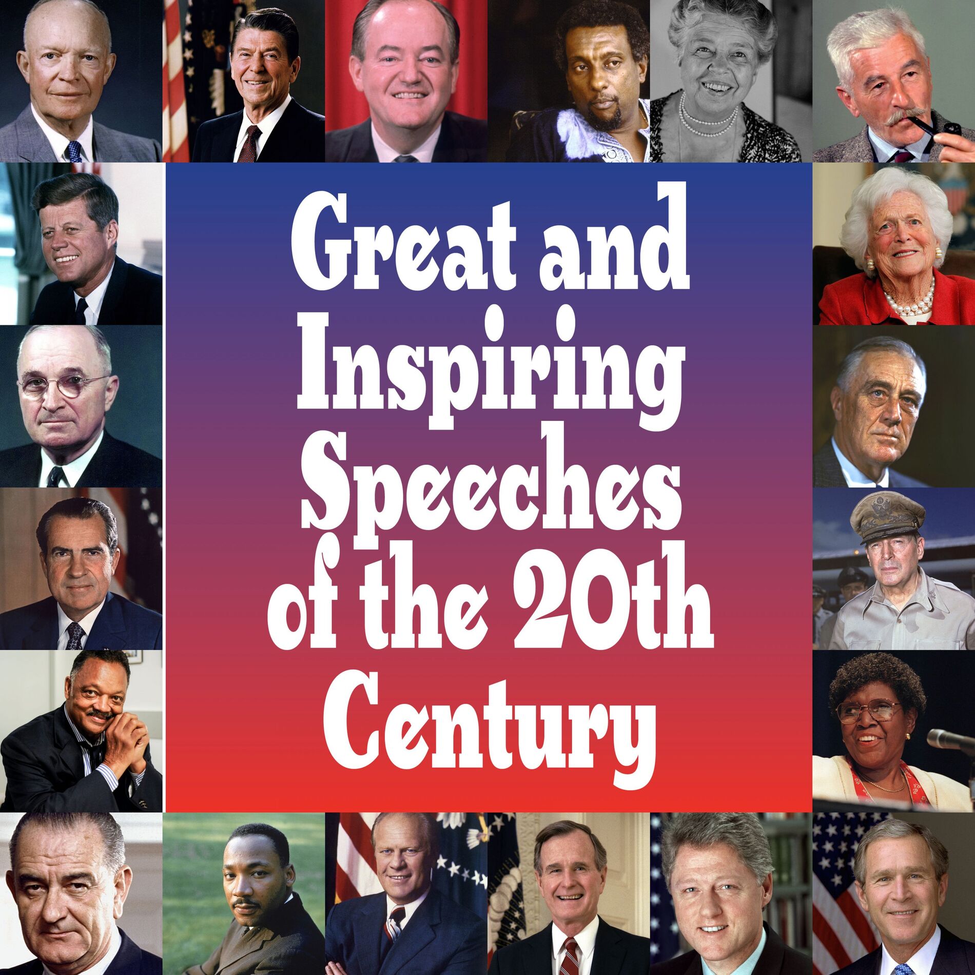 Album cover of Great and Inspiring Speeches of the 20th Century