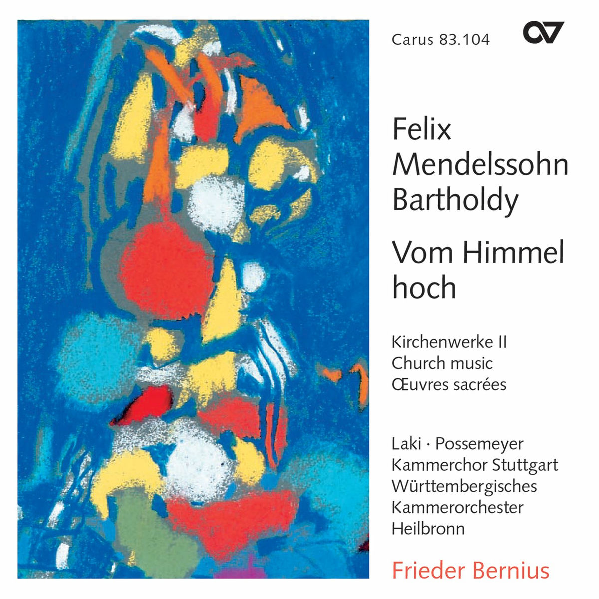Album cover of Vom Himmel hoch, Cantata MWV A 10 : Mendelssohn: Vom Himmel hoch, Cantata MWV A 10 - II. Es ist der Herr Christ