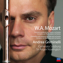 Cover of Andrea Griminelli plays Mozart