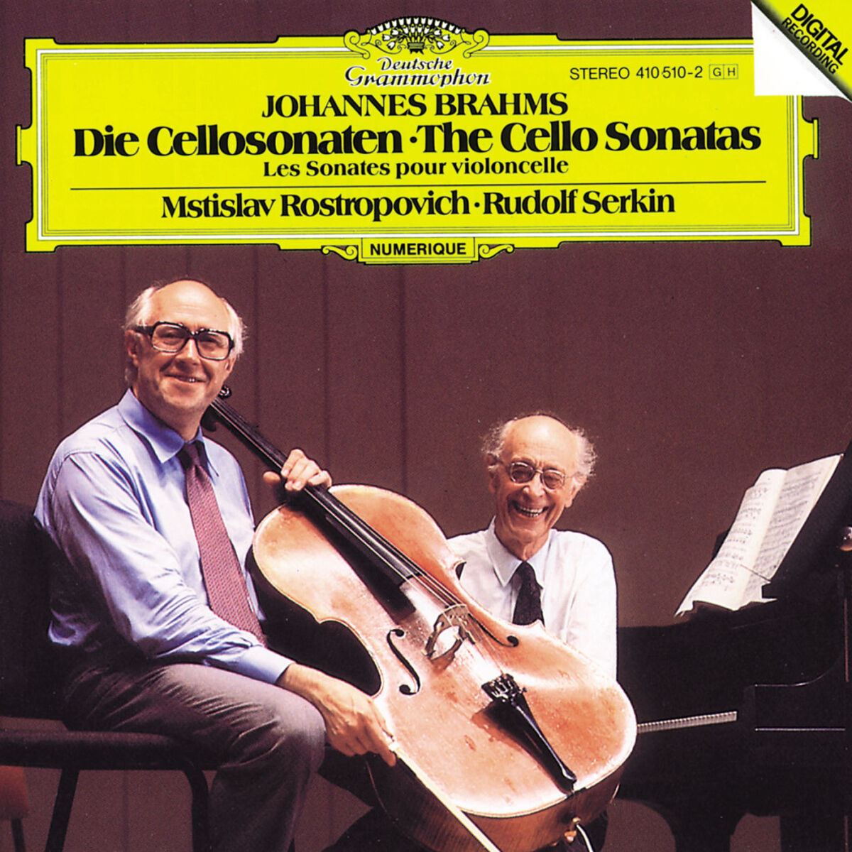 Album cover of Brahms: The Cello Sonatas