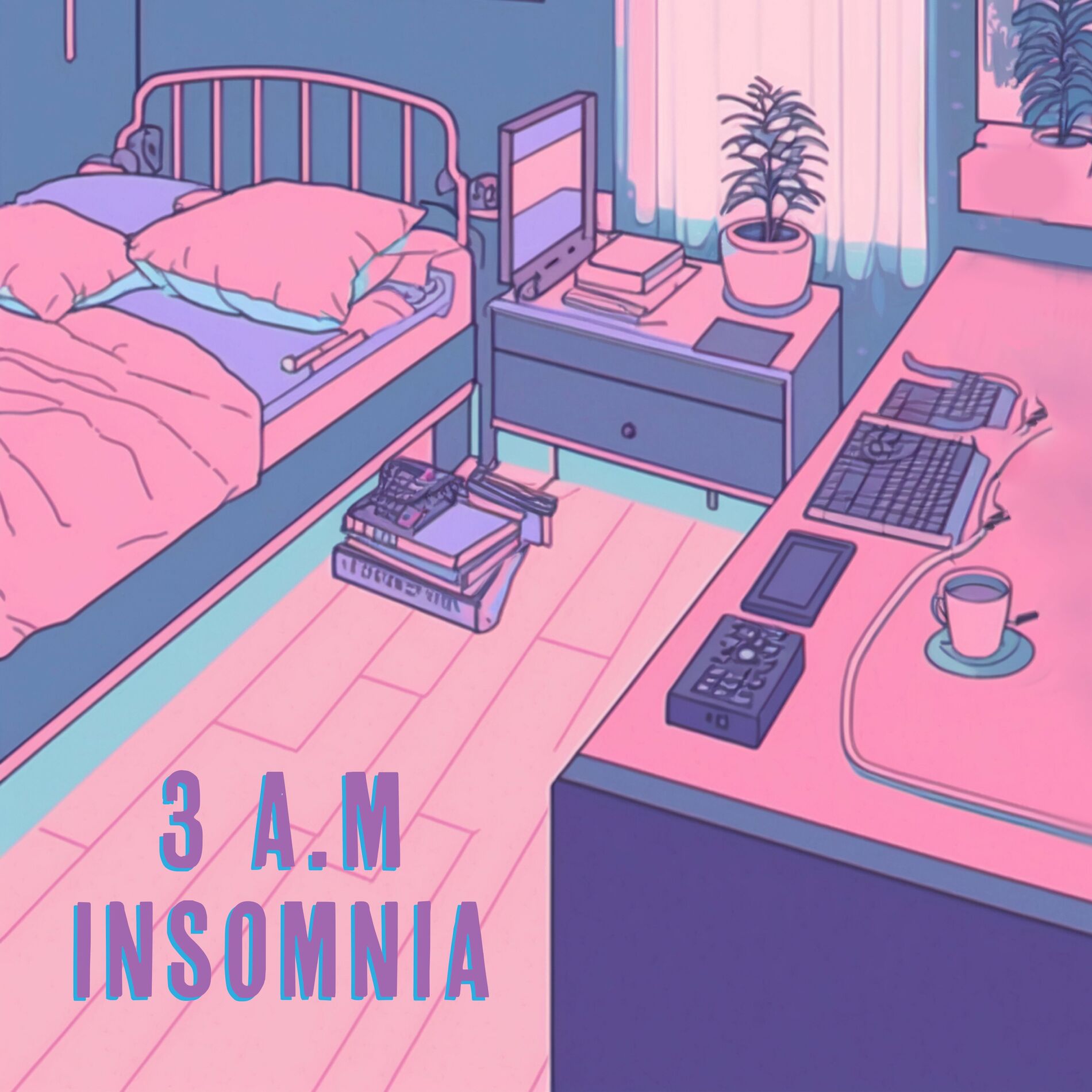 Album cover of 3 A.M Insomnia: Chillhop Tunes for Sleeping
