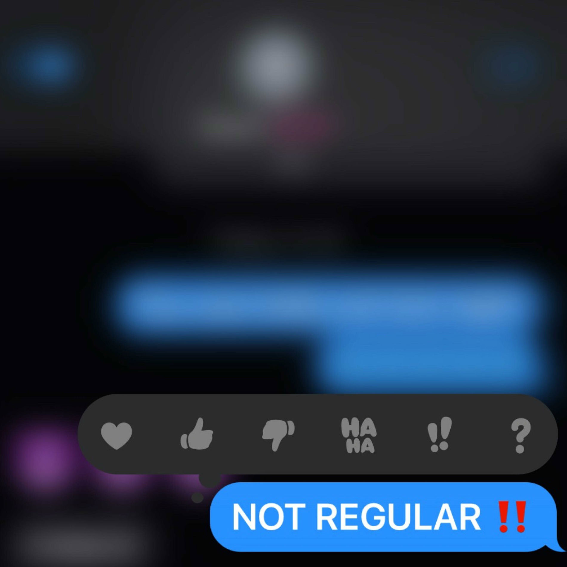 Album cover of Not regular